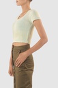 GH23072 Knitted Crop Top
