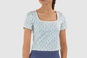 GH23120 Square Neck Top Lady