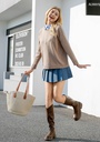 XA13166 Knitted Sweater Lady