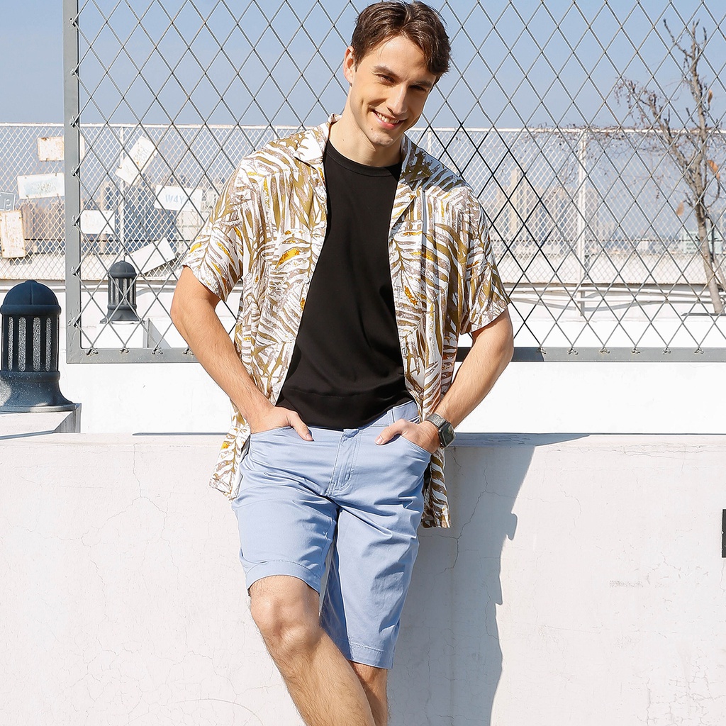 CH23028 Floral Shirt Man