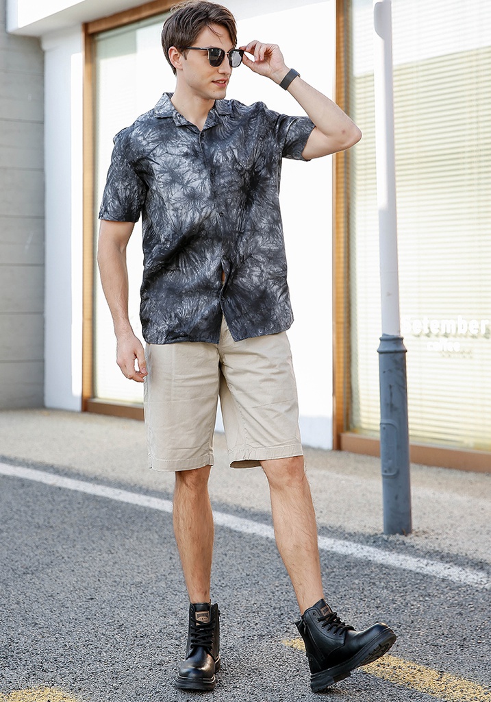 YH213127 Pattern Cotton ShirtMan