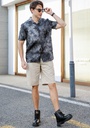 YH213127 Pattern Cotton ShirtMan