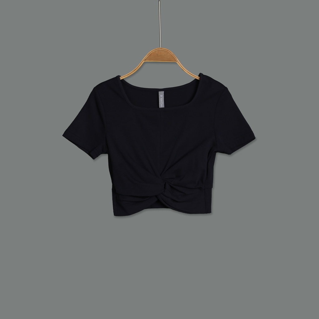 GH23082 Square Neck Crop Top Lady
