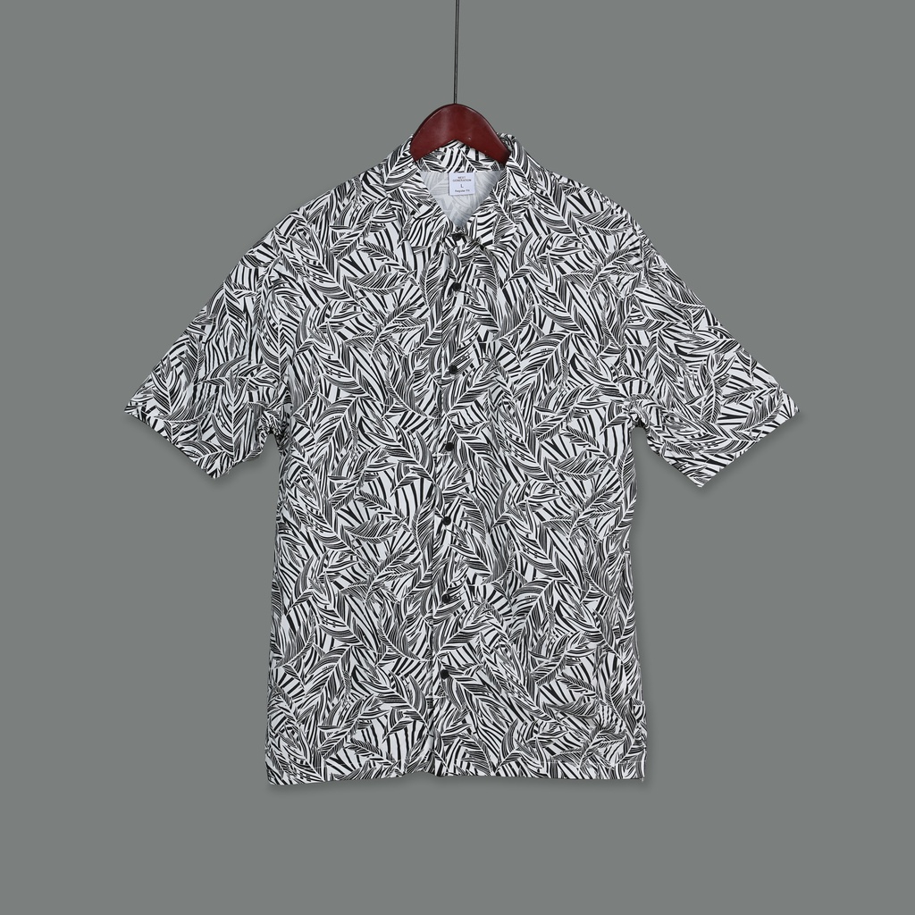YH213265 Hawaiian Shirt Short Sleeve Man