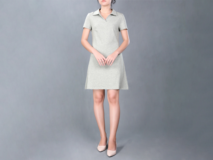 XL213205 Polo Mini Dress Lady