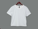 XT213306 Striped Baggy T-shirt Lady