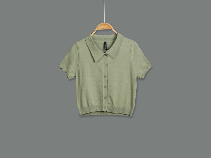 XH213395 Knit Blouse Lady