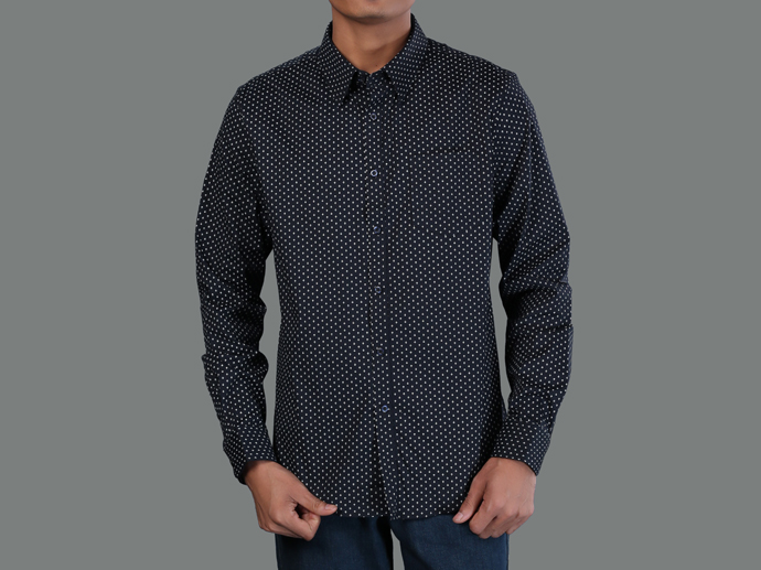 YH113379 Slim Long Shirt Man