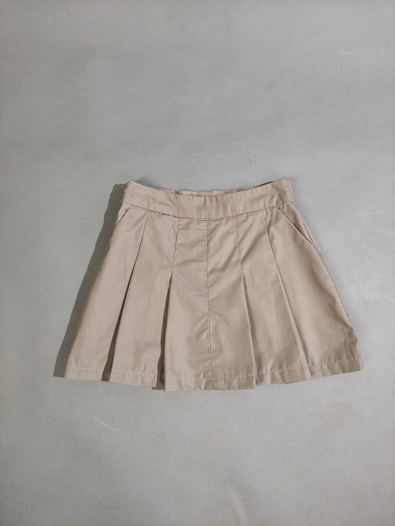 KGK21143 Pleated Skirt Girl