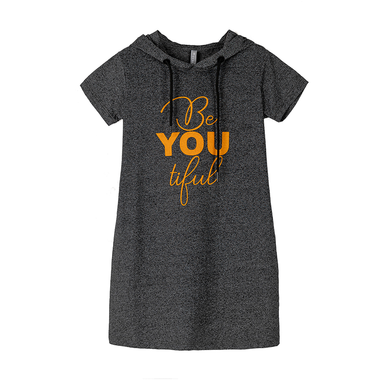 KGL20830 Hoodie Tee Dress Girl
