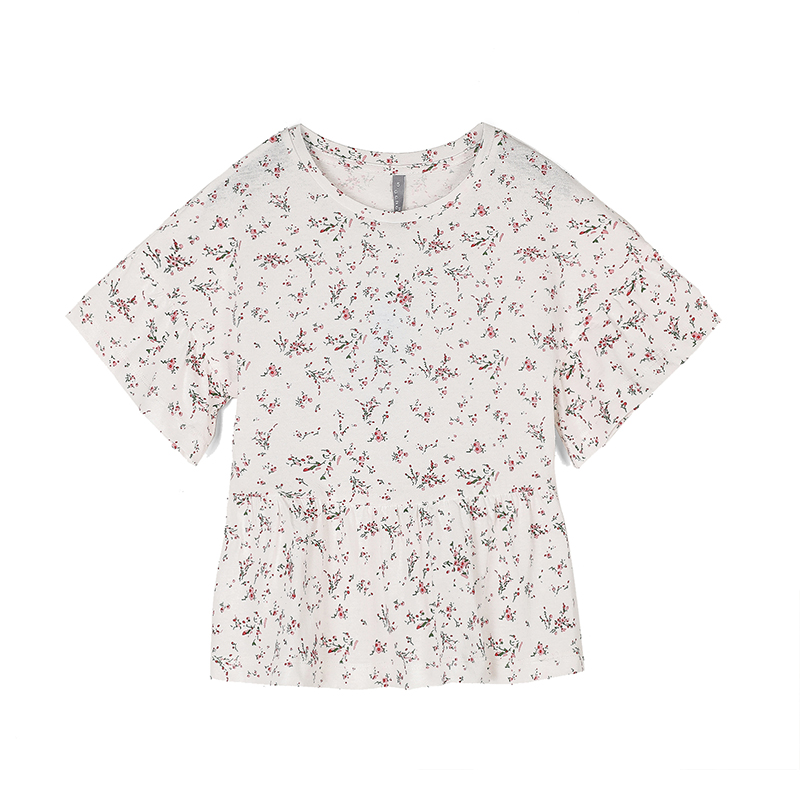 KGH20931 Floral Top Girl