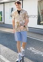 CH23028 Floral Shirt Man