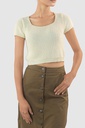 GH23072 Knitted Crop Top