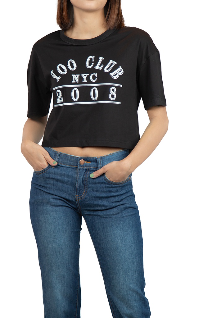 GT23114 Baggy Crop T-Shirt Lady