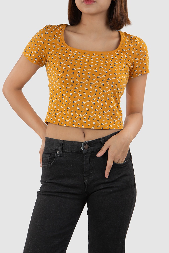 GH23120 Square Neck Top Lady
