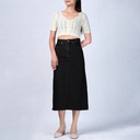 XH213455 Knit Lace Top Lady