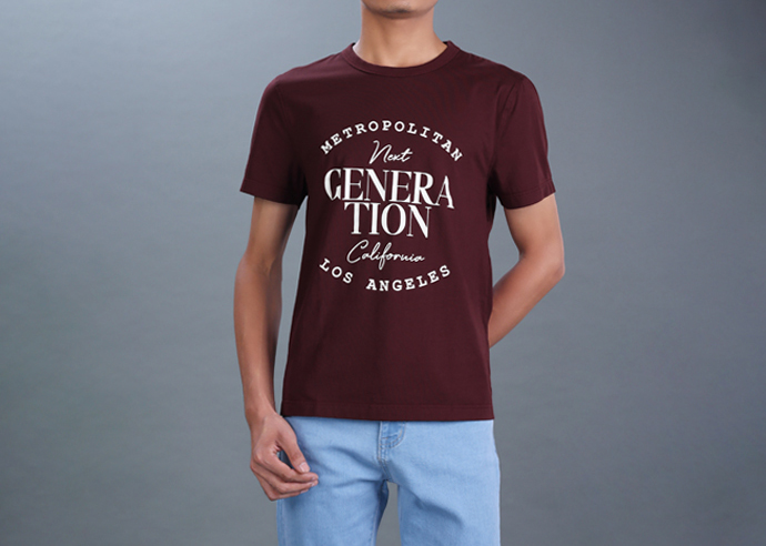 YT213515 Straight T-Shirt Man