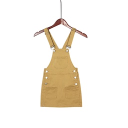 [KGL30895] KGL30895 Dungaree Dress Girl