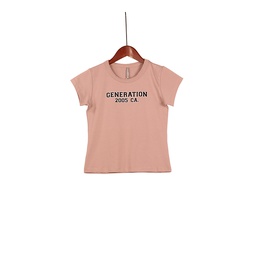 [KG21035] KG21035 Printed T-Shirt Girl