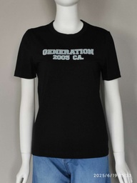 XT213135 Printed Straight Cut Tee Lady