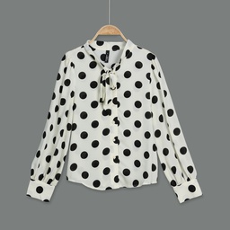 [XH113258] XH113258 Chiffon Blouse Lady