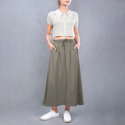[XK113225] XK113225 Long Skirt Lady