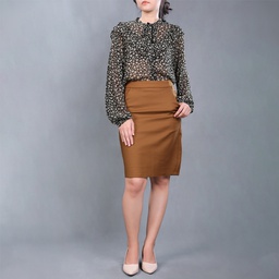 [XH113337] XH113337 Pleated Blouse Lady
