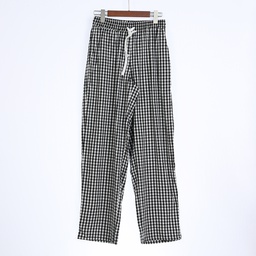[YP113408] YP113408 Gingham Long Pant Man