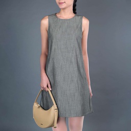 [XL313546] XL313546 Cotton Dress Lady