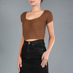 [XH213557] XH213557 Knit Top Lady