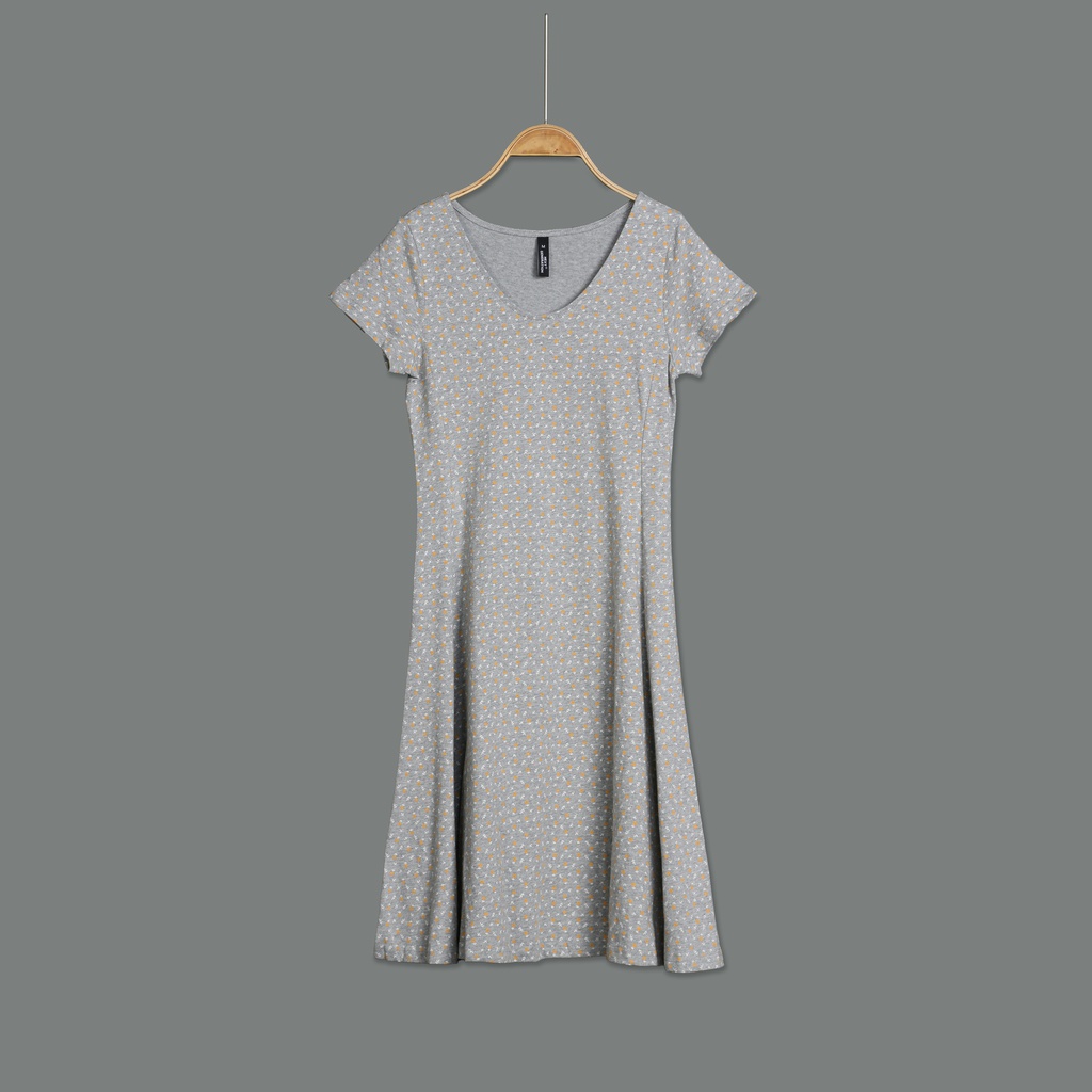 XL213176 V-Neck Mini Dress Women