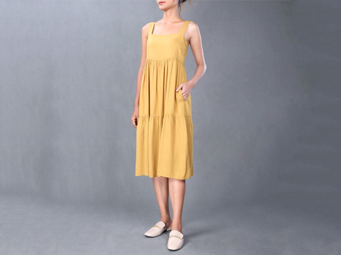 GD33123 Strappy Dress Lady