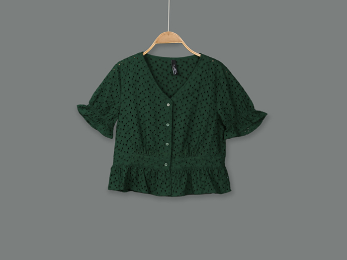 XH213342 Lace Blouse Lady