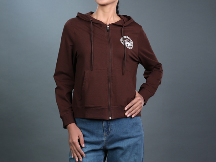 GJ13261 Hoodies Jacket Lady