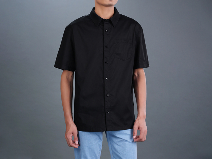 YH213508 Cotton Short Shirt Man
