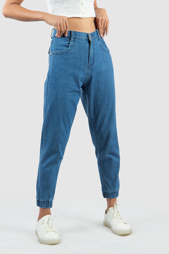 GPJ3087 Barrel Cut Jean Lady