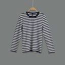 XT113366 Striped Long T-Shirt Lady