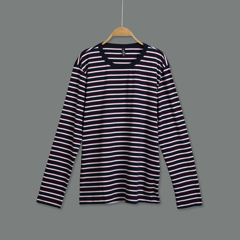 YT113363 Striped Long T-Shirt Man