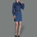 GD13283 Denim Dress Lady