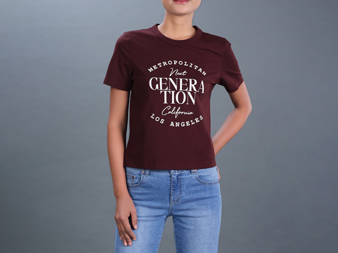 XT213518 Straight T-Shirt Lady