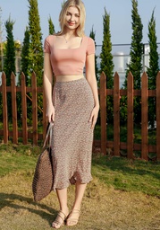 [GH23133] GH23133 Square Neck Top Lady