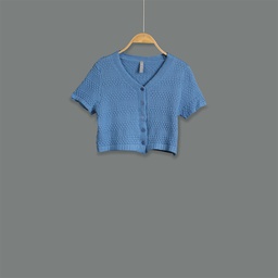 [GH23270] GH23270 Knitted Blouse Lady